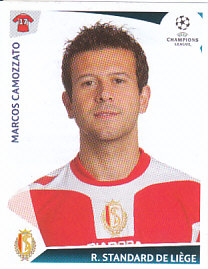 Marcos Camozzato Standard de Liege samolepka UEFA Champions League 2009/10 #534